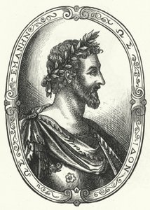 Pierre Ronsard, poeta francese (incisione) da Johann Theodor de Bry