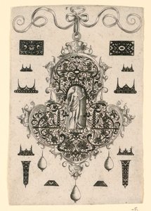 Tavola 5, da una serie di otto disegni pendenti con le virtù cardinali