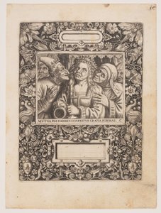 Plate from Emblemata Nobilitati et Vulgo Scitu Digna da Johann Theodor de Bry