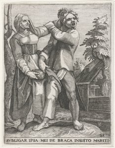 La lotta per i pantaloni (serie di Emblemata Saecularia, 1596)