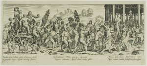 Il trionfo di Bacco da Johann Theodor de Bry