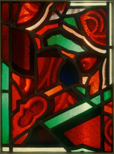 Vetrata rosso-verde da Johan Thorn Prikker