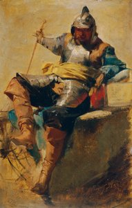 Uomo in armatura del XVII secolo da Johann  Till der Jüngere