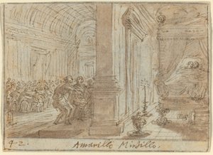 Amarilli e Mirtillo da Johann Wilhelm Baur