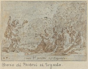Coro di pastori ed Ergasto