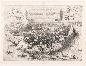 Battaglia di Oosterweel, 1567 da Johann Wilhelm Baur
