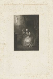 Una giovane donna ha una visione da Johann Wilhelm Kaiser (I)