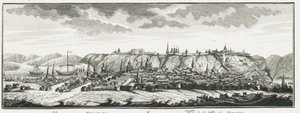 Veduta di Tobolsk, ca 1735