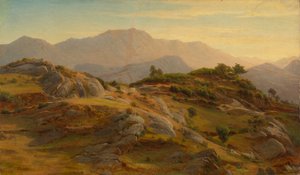 Paesaggio a Civitella da Johann Wilhelm Schirmer