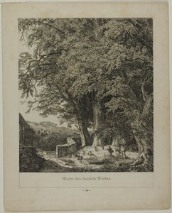 Sotto il tiglio ombroso da Johann Wilhelm Schirmer