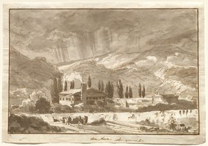 Una Tempesta sulle Montagne vicino a Nocera da Johann Wolfgang von Goethe