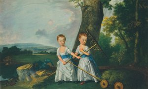Vestito per bambini: I ragazzi Blunt da Johan Joseph Zoffany