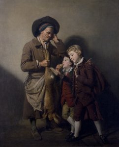 Il portiere e la lepre da Johan Joseph Zoffany