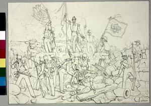 Conquista di Saida (Sayda) in Siria da Johann the Yngr. Dallinger von Dalling