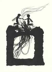 Silhouette di Johanna Beckmann (litografia) da Johanna Beckmann