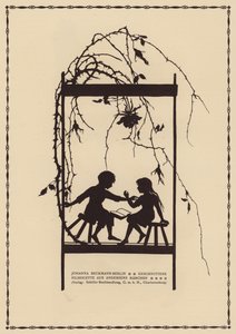 Silhouette da una fiaba di Hans Christian Andersen
