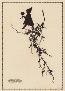 Silhouette di un folletto da Johanna Beckmann