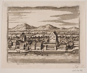 Una città con un fiume da Johanna Fosie