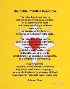 Il nobile, memore amor di cuore - Versione 1 da Johanna Thier