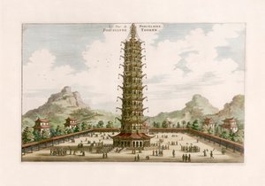 La Torre di Porcellana da Johannes (after) Nieuhof