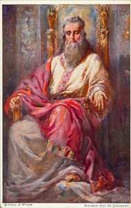 Salomone giudica da Johannes Adolf Tillack