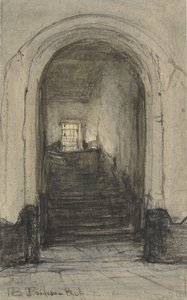 La scala nel Prinsenhof a Delft, dove il principe Guglielmo I fu assassinato nel 1584