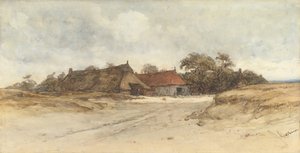 Case coloniche, XIX secolo da Johannes Bosboom