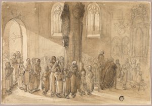 Prima comunione da Johannes Bosboom