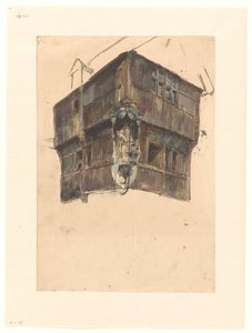 Studio del piano superiore di una casa d