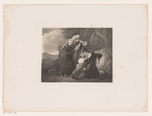 Donne italiane e un bambino al pozzo da Johannes Christiaan d
