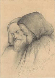 Due vecchi in abito monastico