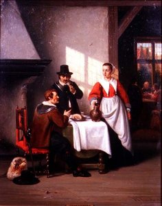Interno di una taverna