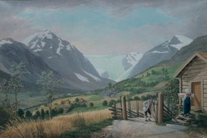 Ghiacciaio di Boeyum, Krondalen da Johannes Flintoe