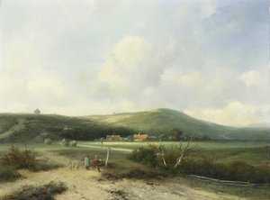 Veduta delle dune da Johannes Franciscus Hoppenbrouwers