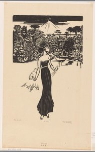 Danzatrice da Johannes Frederik Engelbert ten Klooster (signed by artist)