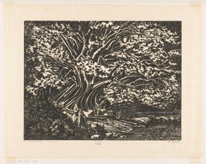 Il luogo di riposo da Johannes Frederik Engelbert ten Klooster (signed by artist)