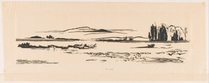 Estuario del fiume N. N. Guinea da Johannes Frederik Engelbert ten Klooster (signed by artist)
