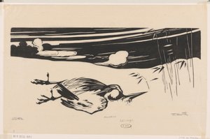 Inverno da Johannes Frederik Engelbert ten Klooster (signed by artist)