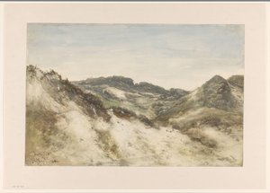Paesaggio dunale vicino a Zorgvliet
