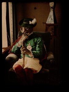 Persona vestita da volpe da Johannes Hendrikus Antonius Maria Lutz