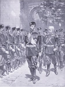Sua Maestà Imperiale lo Zar, illustrazione da Cassells History of the Russo-Japanese War Vol 1, c.1900 da Johannes Hermann Barend Koekkoek