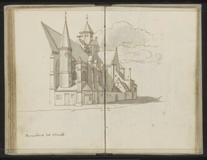 Chiesa di Santa Maria a Utrecht da Johannes Huibert Prins