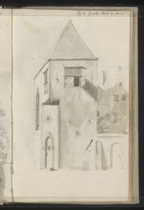 Veduta della città presso la Grote Kerk a Hoorn da Johannes Huibert Prins