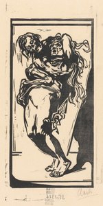 La Morte e una donna da Johannes Josephus Aarts (signed by artist)