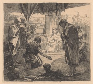 Adorazione dei pastori da Johannes Josephus Aarts