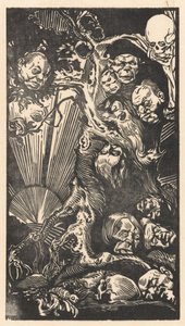 Albero con teste fantastiche da Johannes Josephus Aarts