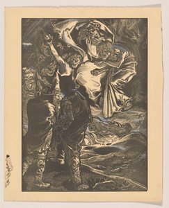 Macbeth e Banquo incontrano le tre streghe da Johannes Josephus Aarts