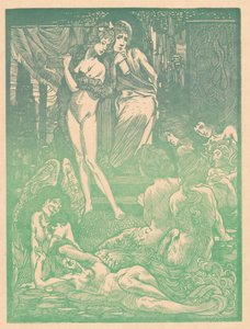 Nove figure femminili fantastiche da Johannes Josephus Aarts