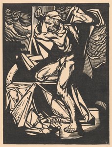 Sansone distrugge le colonne del tempio da Johannes Josephus Aarts