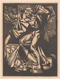 Sansone distrugge le colonne del tempio da Johannes Josephus Aarts
